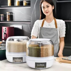 rotating food storage dispenser