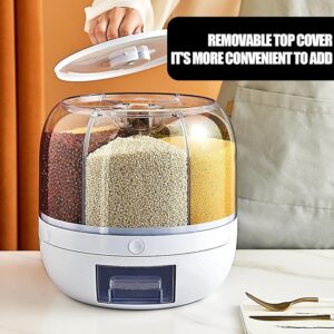 rotating food storage dispenser