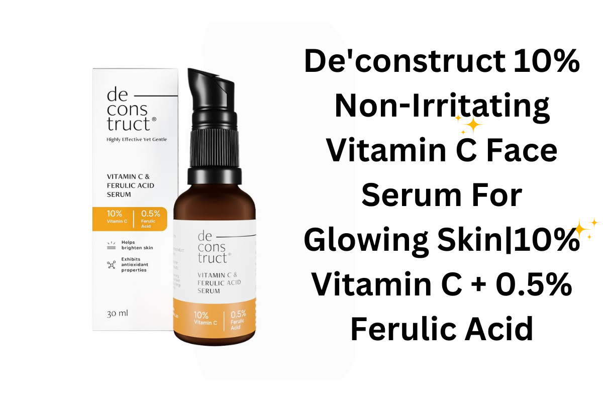 De'construct 10% Non-Irritating Vitamin C serum bottle