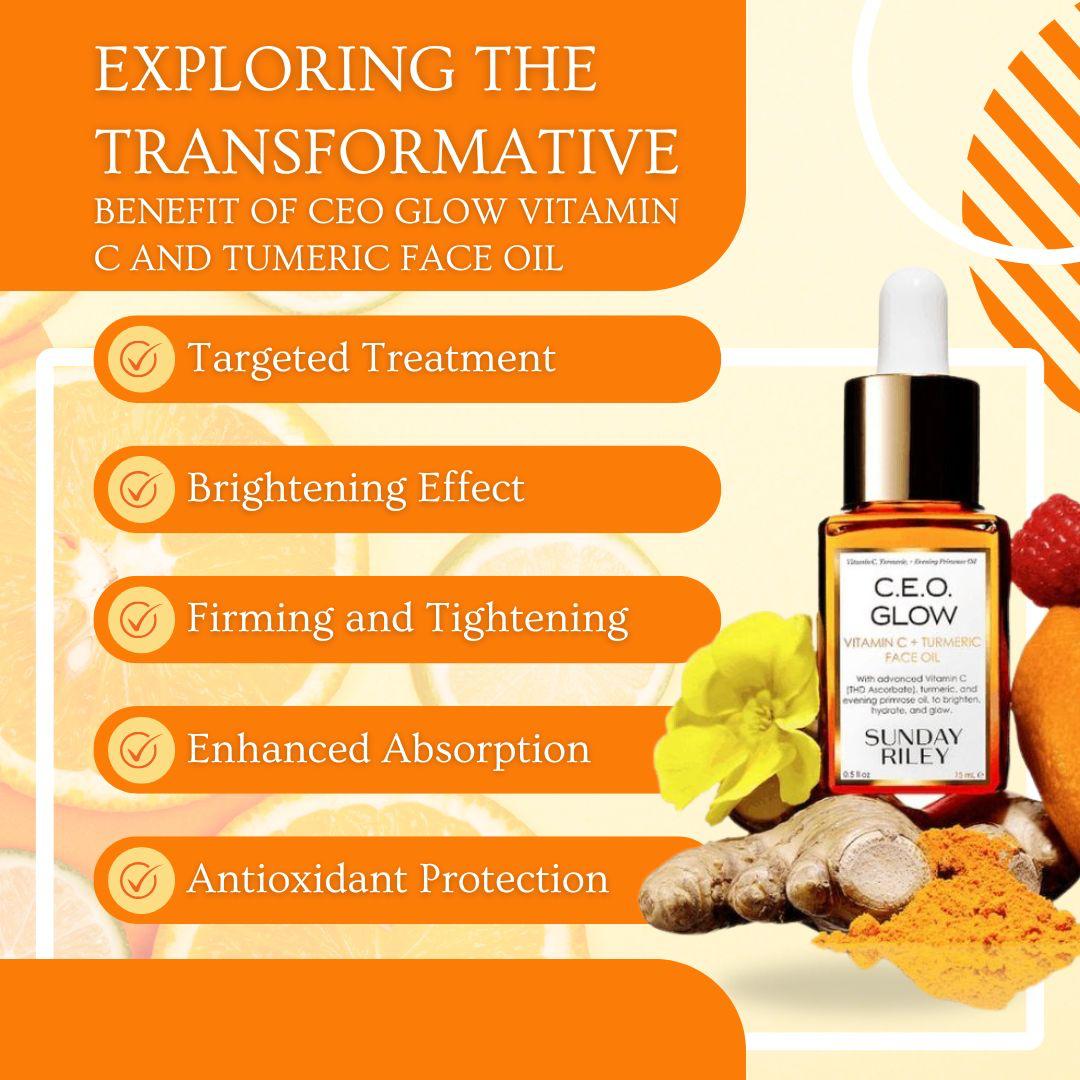 C.E.O. Glow Vitamin C & Turmeric Face Oil